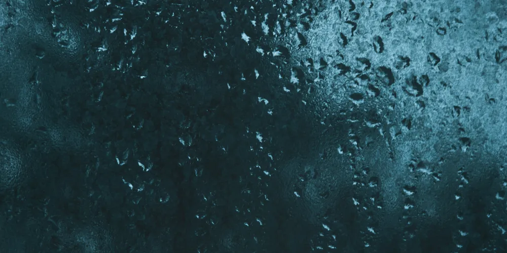 window with rain